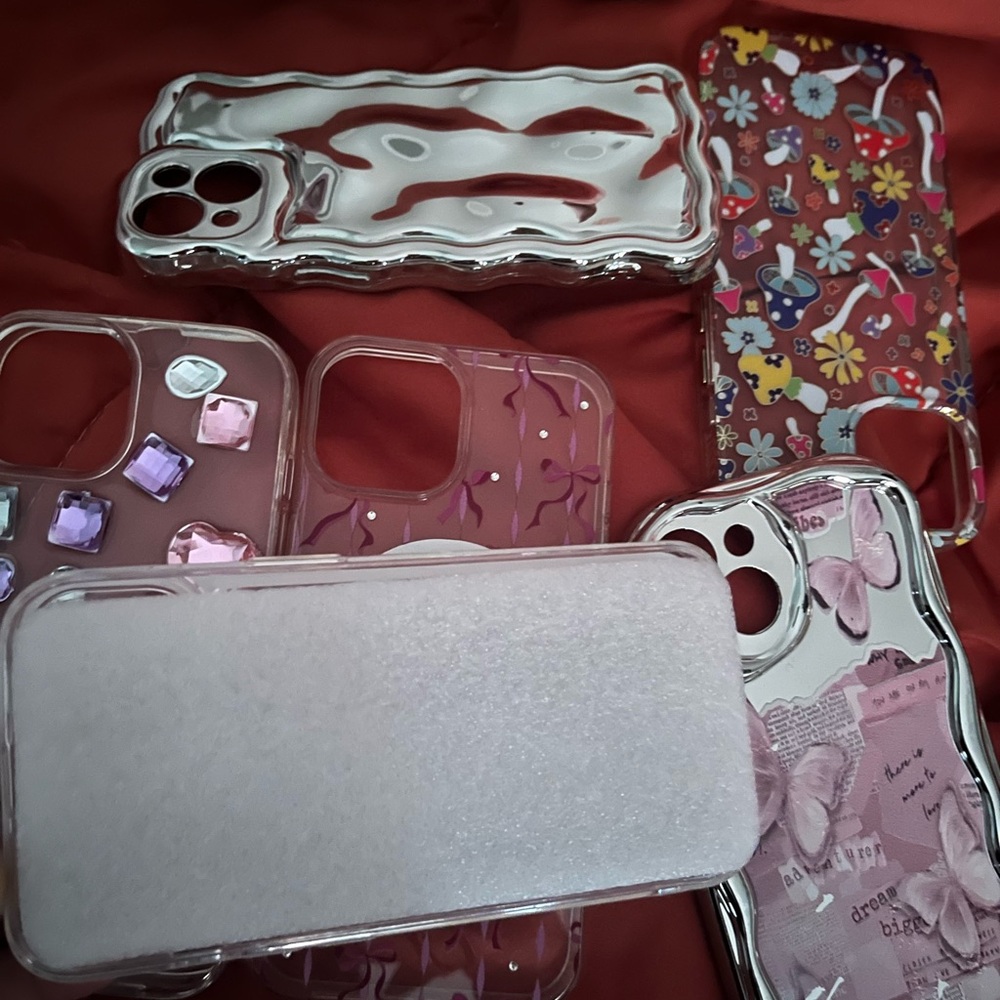 SHEIN Pink and Purple Phone Cases for Stylish Protection